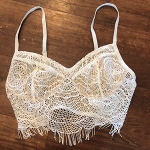 Fringe Lace Bralette